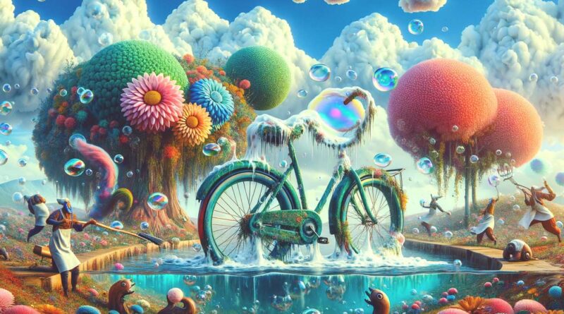 Bicykel umývanie