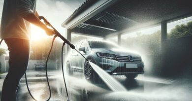 Čistenie auta vapkou - tlakovým čistením s vodou