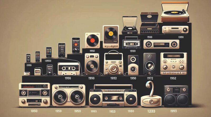 História mediálnych prehrávačov a hudobných zariadení